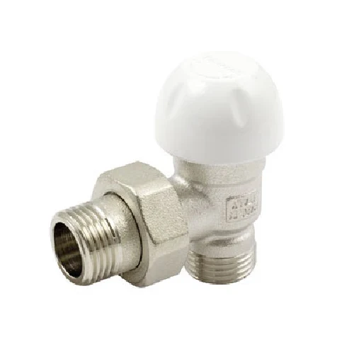 Valvola a squadra termostatizzabile attacco tubo pex multistrato 1/2 24x19 fil d.16
