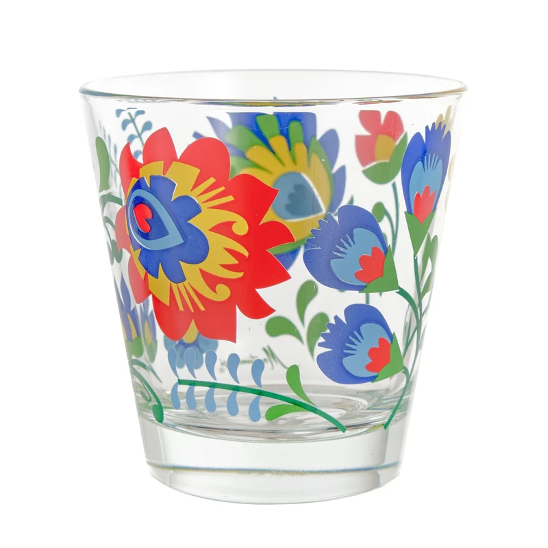 Bicchiere acqua svasato Flora 250cc