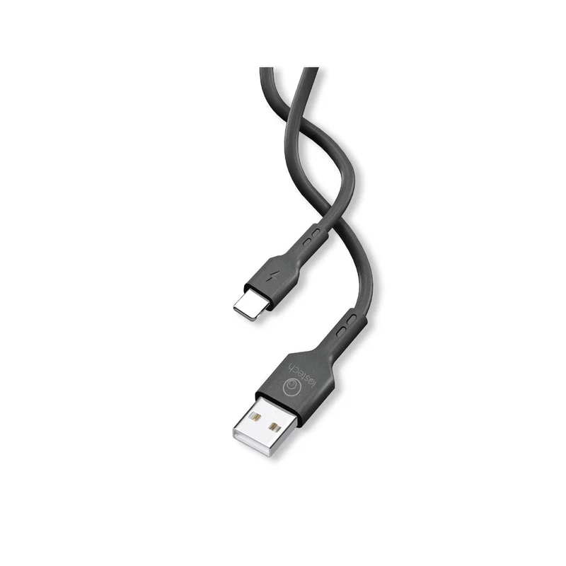 Cavo usb flessibile nero 1,5m lightning