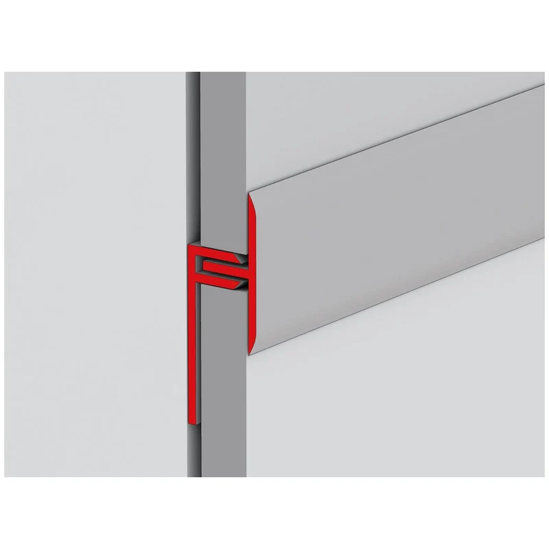 Profilo giunzione a202 cm 300 noce - 12 pz