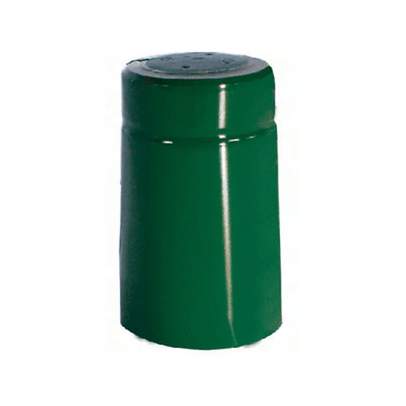 Capsula termoretraibile pvc 31x55 verde pz100