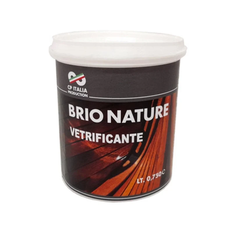 Smalto Vetrificante Brio Nature Trasp Luc 0,750 l 6 Pezzi