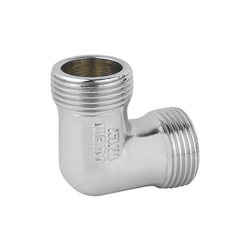 Gomito mm ottone cromo 1