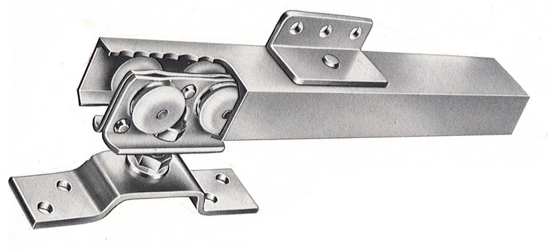 Guida in Alluminio Porte Scorrevoli 71 x 90 cm Kit