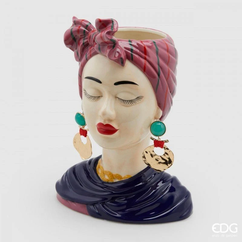 Vaso Lady Cuba H 31 cm| Enzo De Gasperi