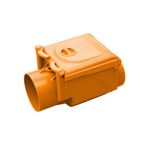 Valvola antiriflusso in pvc arancio mf diam. 110