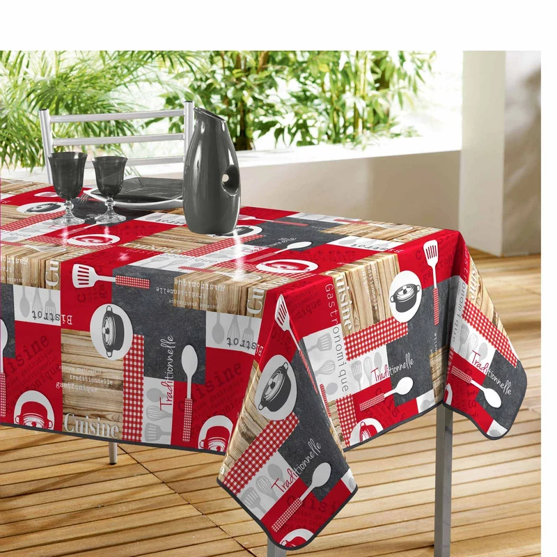 Tovaglia 140 x 240 cm Cuisine Bistrot