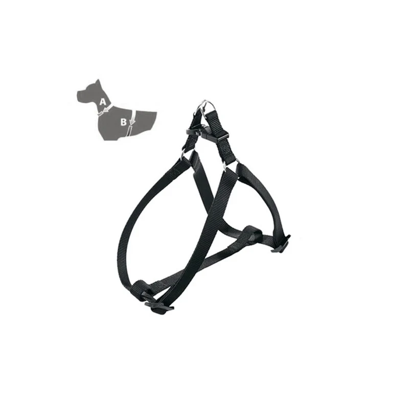 Zoov Pettorina Reg.nylon Nero MM.15XCM.35 x 51