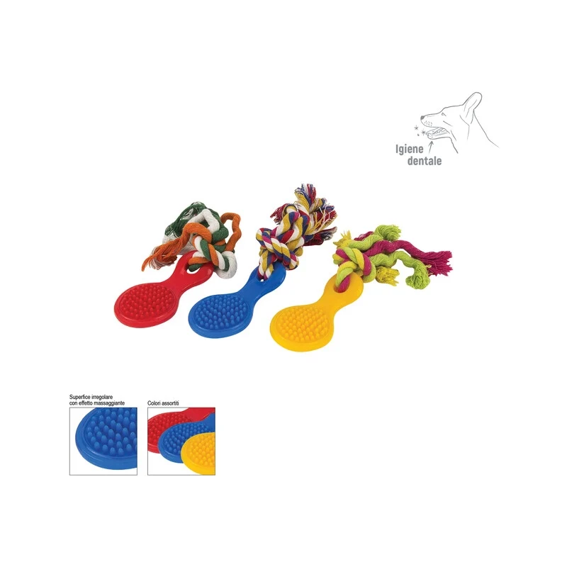 Zoov Gioco Dentale in Gomma Colori Ass Ti