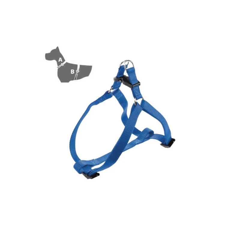Zoov Pettorina Reg.nylon Blu MM.25XCM.55 x 81