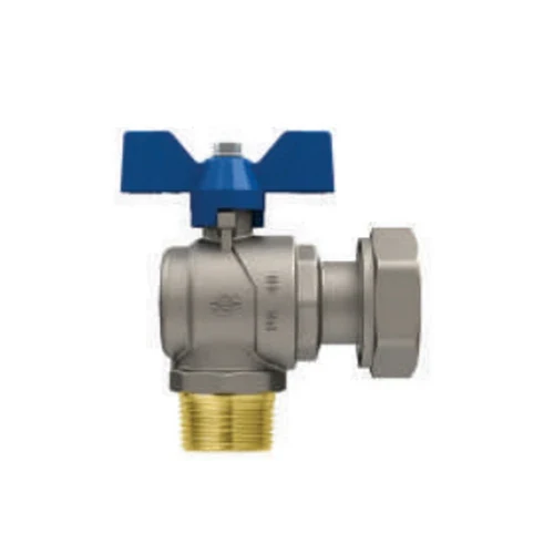 Valvola a sfera con farfalla a squadra evolution maschio dado girevole 3/4 x 3/4 dn 20 pn 40