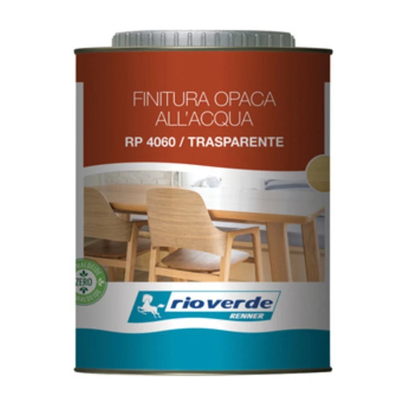 Rioverde Rp 4060 Finitura Opaca 0,750 l Trasparente 6 Pezzi