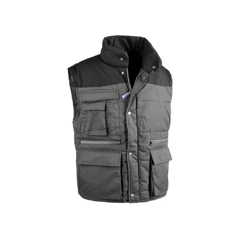 Gilet Antares Grigio Nero Mis. Xl