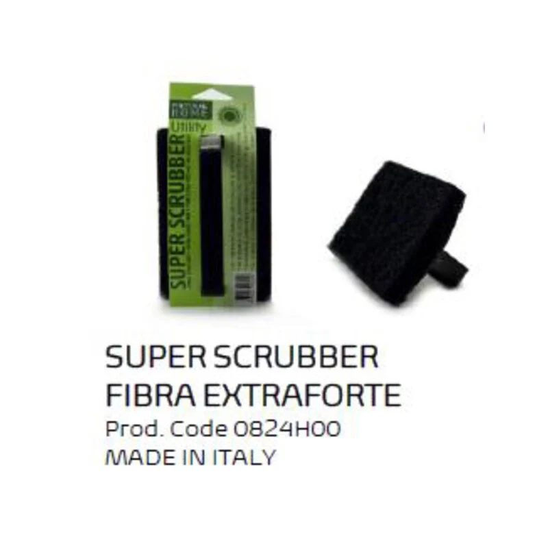 Spazzola Abrasiva Super Scrubber Fibra Extraforte 12 Pezzi