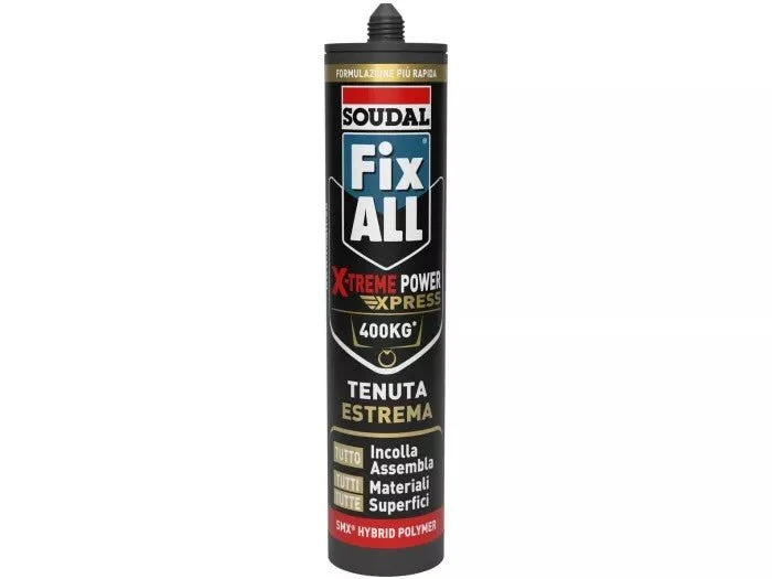 Fix ALL X-Treme Power Express – Adesivo ad Altissima Presa per Materiali Pesanti 280 ml