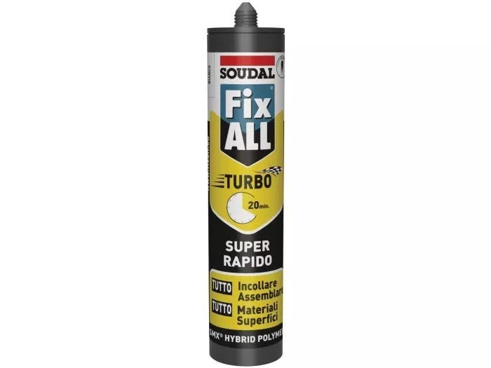 Fix ALL Turbo – Adesivo di Montaggio Professionale a Presa Rapida 290 ml