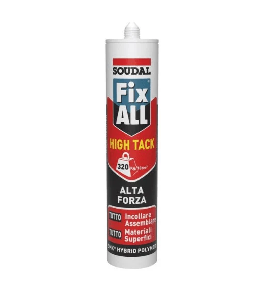 Sigillante - adesivo Fix ALL High Tack Bianco 290ml