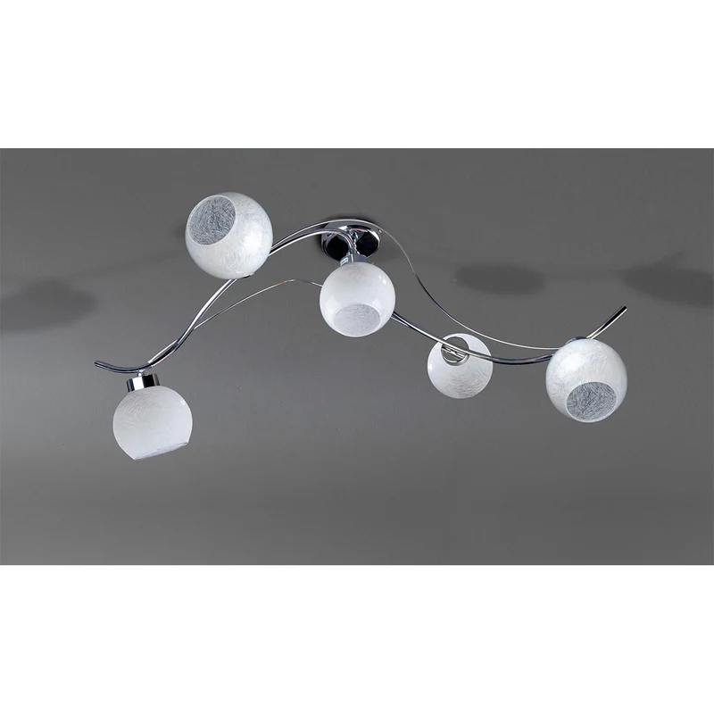 Lampadario 5 luci Eolo