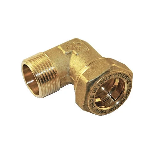 Raccordo curvo maschio cobrasun dn16x3/4 m