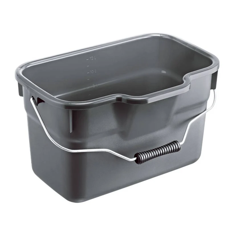 Secchio rettangolare 12 litri basic