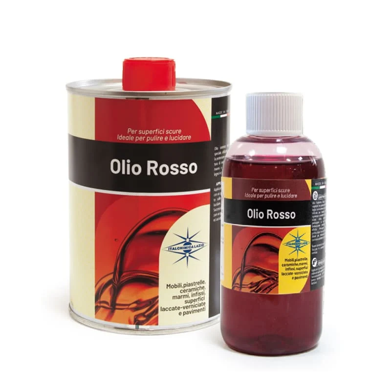 Olio paglierino rosso