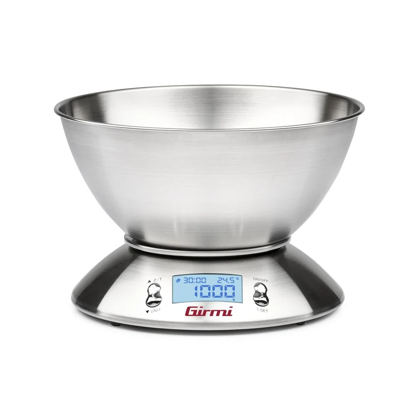 Bilancia per cucina elettronica acciaio