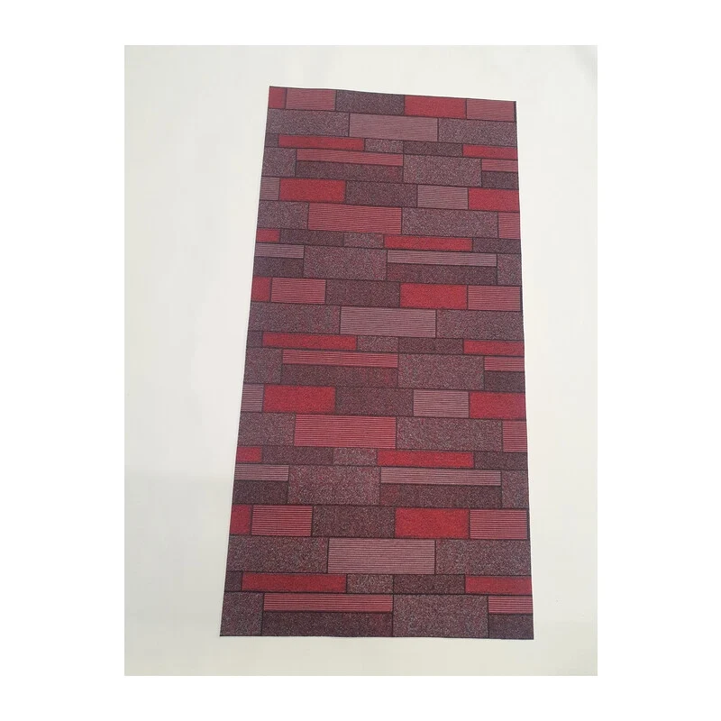 Passatoia Cantex Parquet H 53 cm Rosso 20 ml