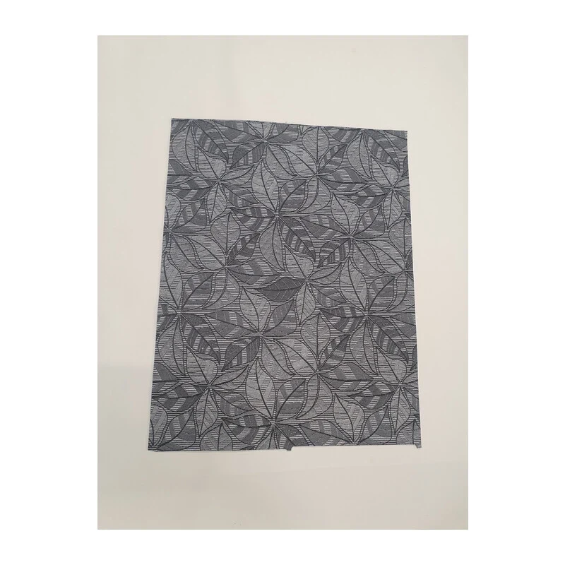 Passatoia Cantex Foglie H 53 cm Grigio 20 ml