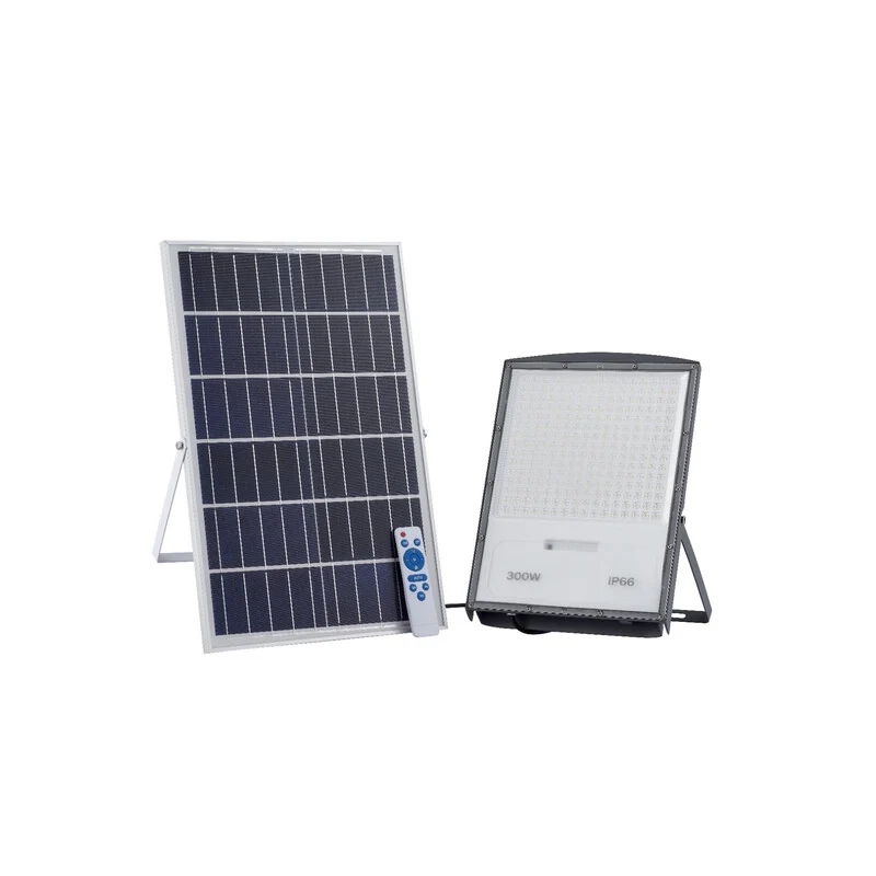 Proiettore LED 300 W con Pannello Solare