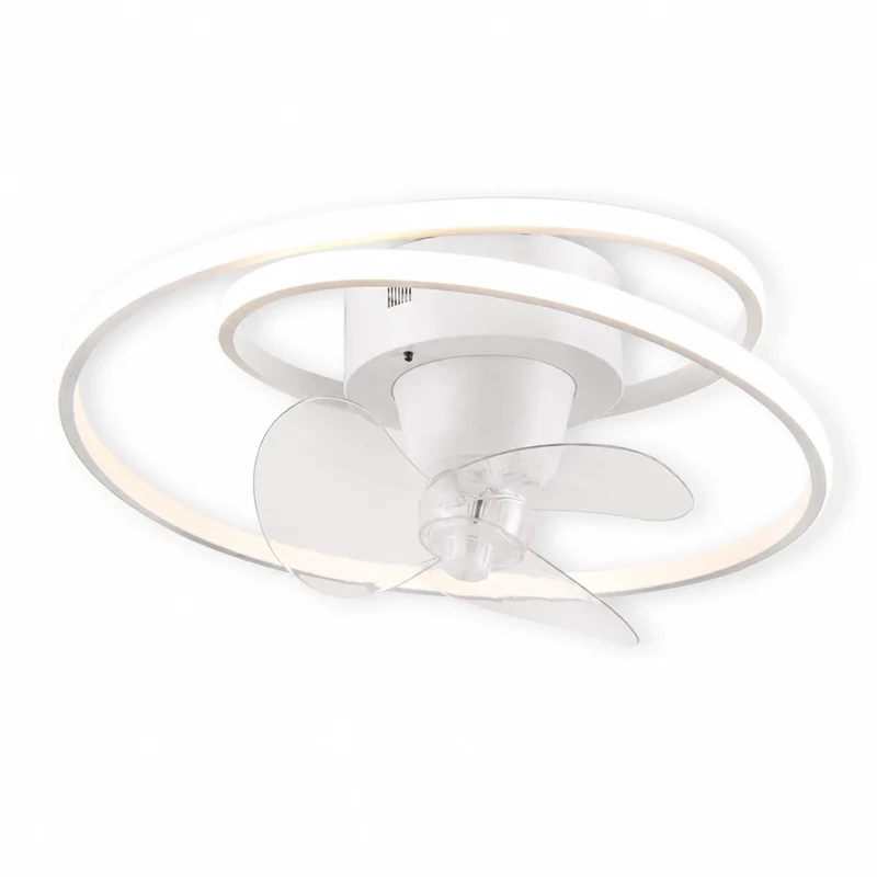 Plafoniera con Ventilatore LED Umea Spirale Trio Lighting Dimmerabile