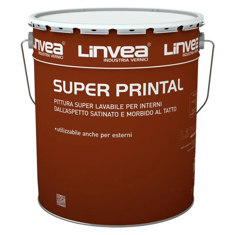 PITTURA LAV.LINVEA 3070-ROSSO LT.1