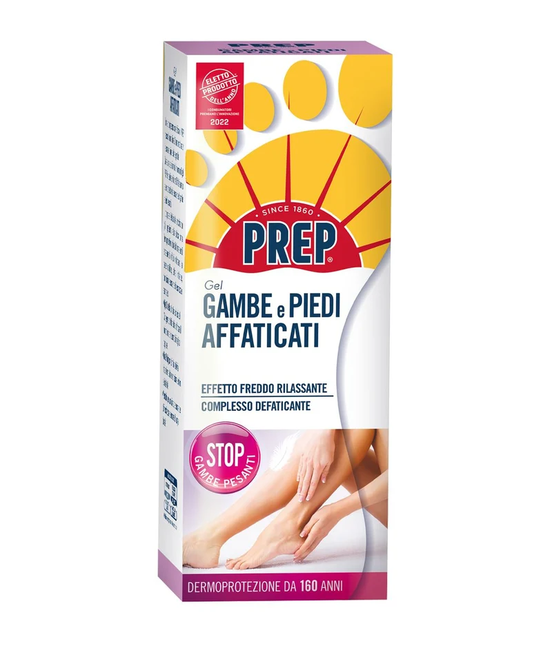 PREP GEL GAMBE PIEDI STANCHI 125