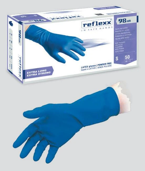 GUANTI SPES.LAT.S/P.BLU 18G 50P XXL