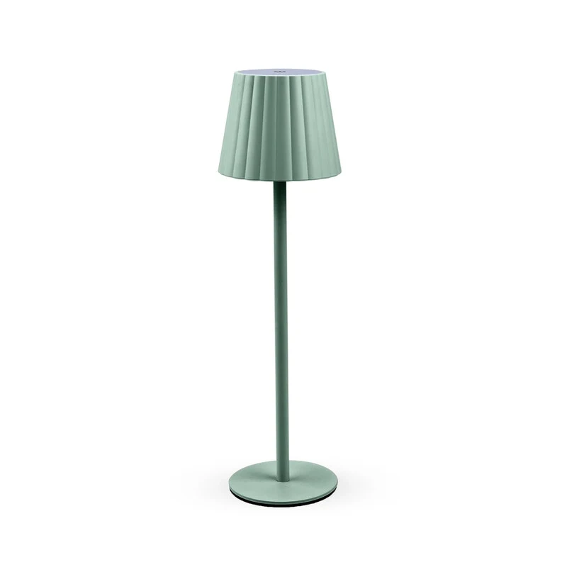Lampada LED Ricaricabile da Tavolo Aurora Verde 12 Pezzi