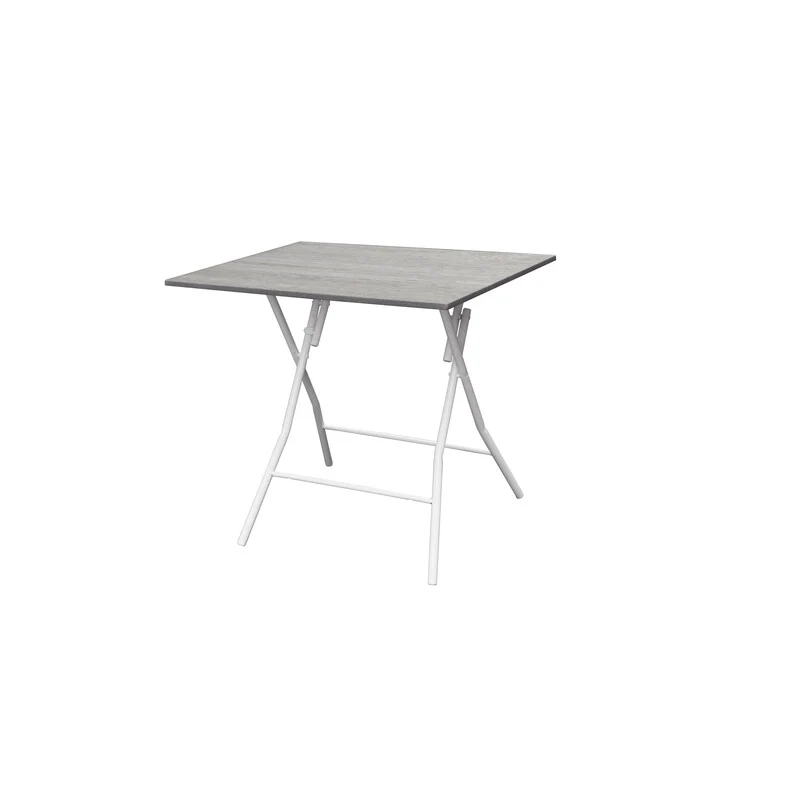 Tavolo Pieghevole Bingo Cm 60 x 80 Rovere Grigio