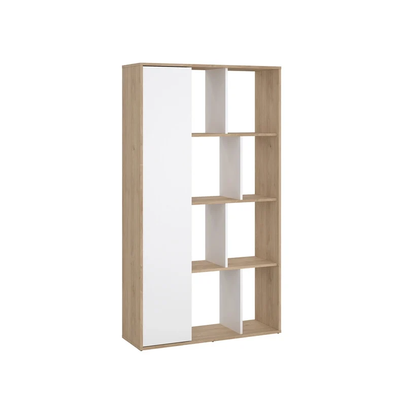 Kit Libreria Maze 89 x 30 x 157 Quercia Bianco L