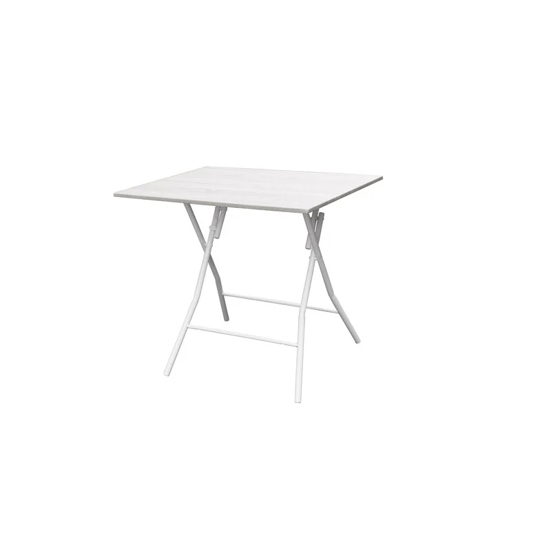 Tavolo Pieghevole Bingo Cm 60 x 80 Frassino Bianco