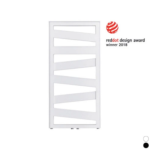 Termoarredo zehnder ribbon h. 1017 bianco largh. cm 60