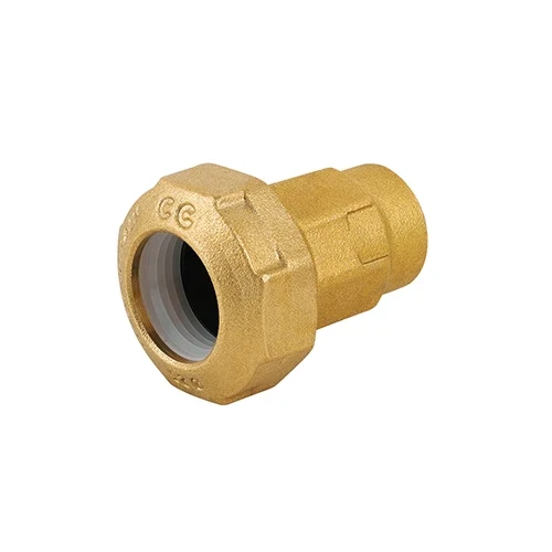 Raccordo femmina ridotto in ottone per tubo pe 1 x 40