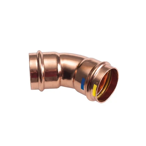 Curva a 45 ff a pressare per acqua e gas b one diam. 22