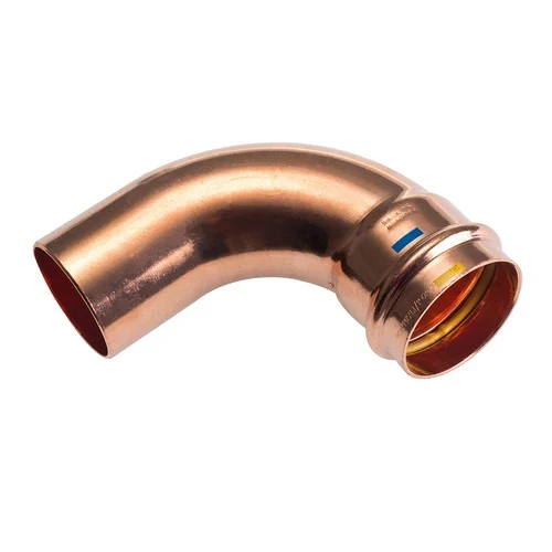Curva a 90 mf a pressare per acqua e gas b one diam. 22
