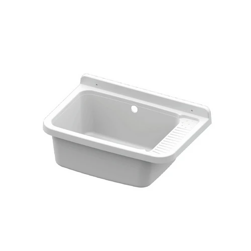 Pilozzo in resina bianco cm 58 7 x 37 5 x 25 3