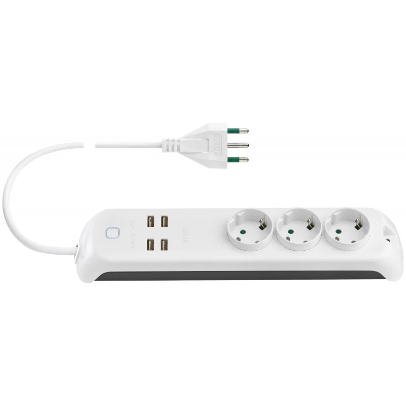 Multipresa 16A Schuko/USB Wi-Fi SMART VIMAR