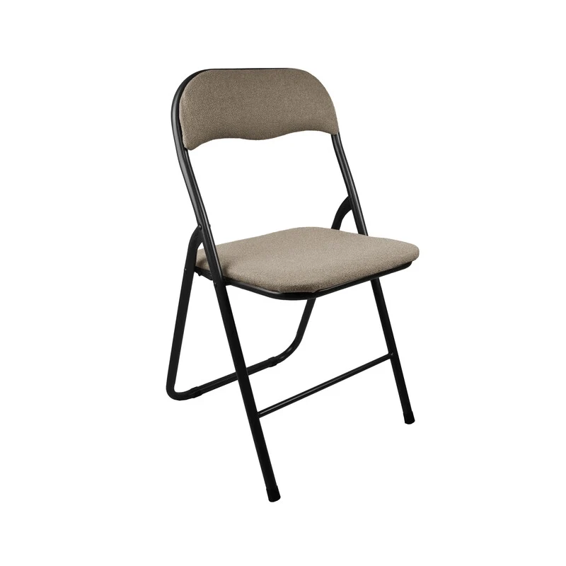 Sedia Pieghevole Boucle Polo Cipria 9 6 Pezzi