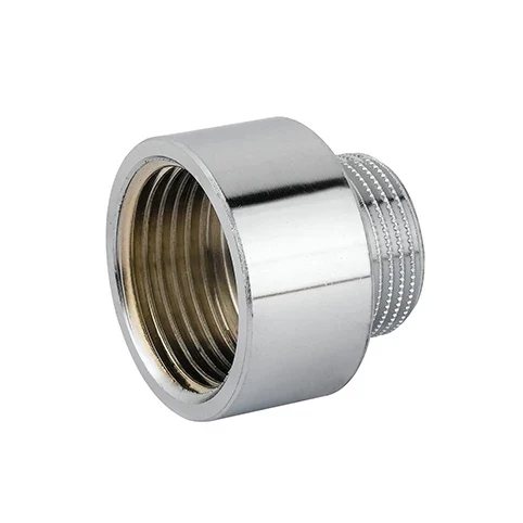 Prolunga ridotta ottone cromo 1/2 x 3/8