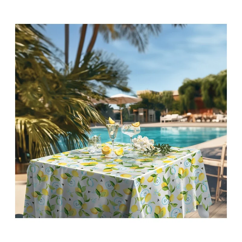 Tovagliato Fantasia Limoni Futura Dis. 180.1 H 140 cm 20 ml