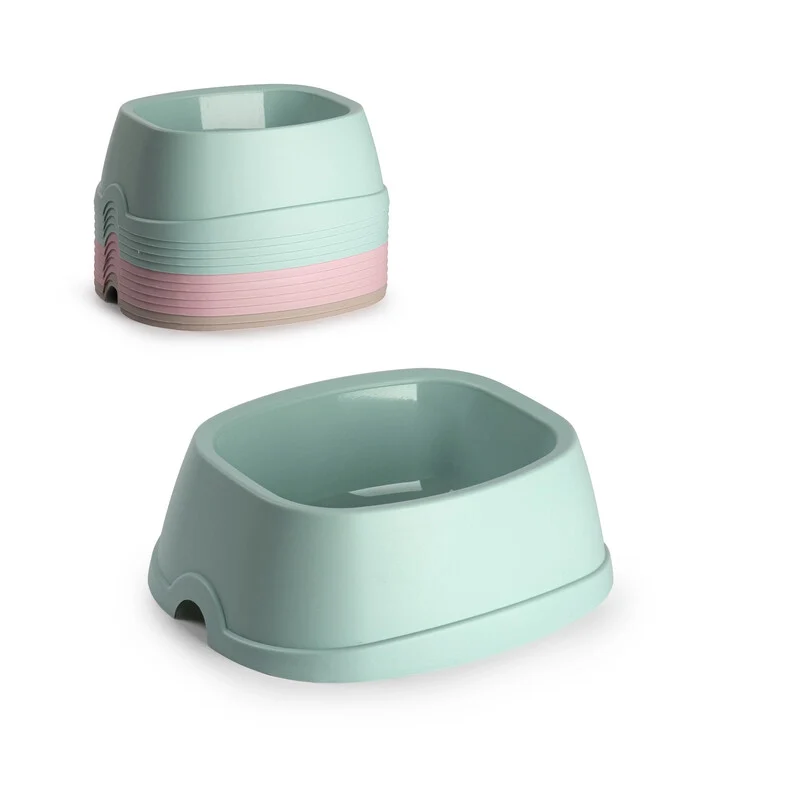 Ciotola Animali Mis.l Ver Rosa Tort. 26 x 22,5 x 9,5 12 Pezzi