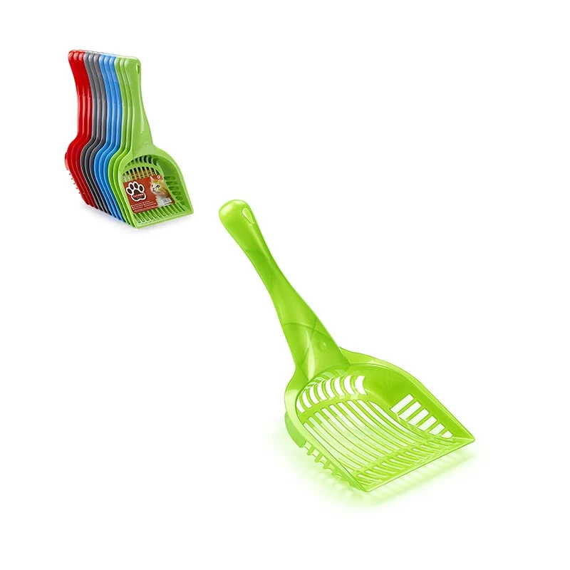 Paletta per Lettiera Verde Rosso Blu Grigio 12 Pezzi