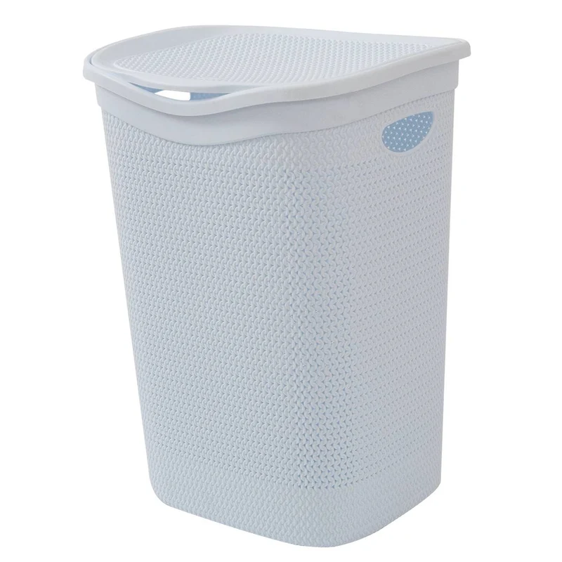 Portabiancheria intrecciato 55L
