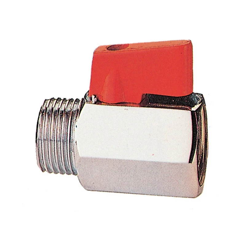Pl art.126 valvola a sfera mini m.f.gr. 1/2* - 6pz